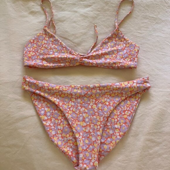 Skatie Other - Skatie pink floral bikini